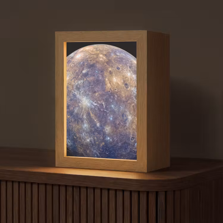 Tafellamp - Planeet - Kraters - Ruimte — 1