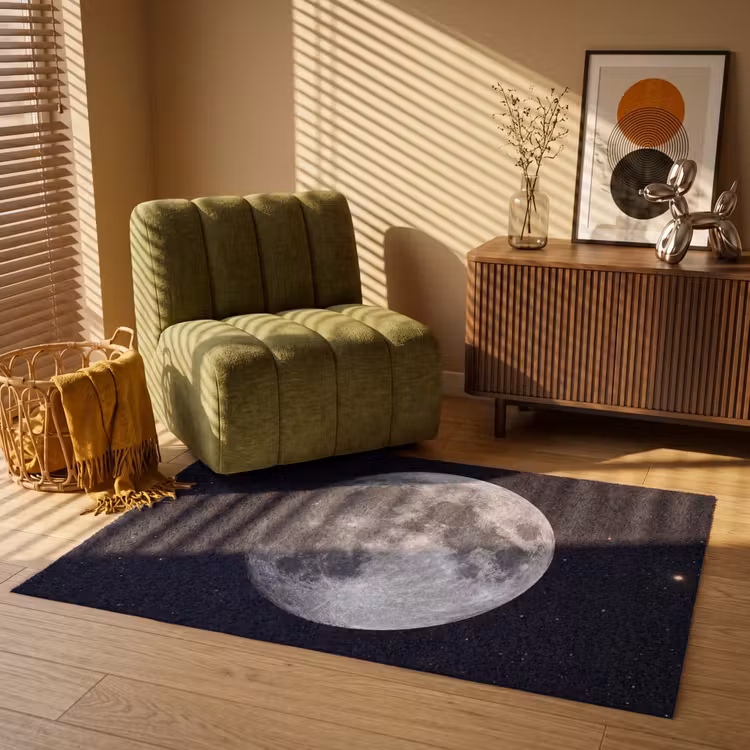 Vloerkleed - Maan - Sterren - Ruimte — 2