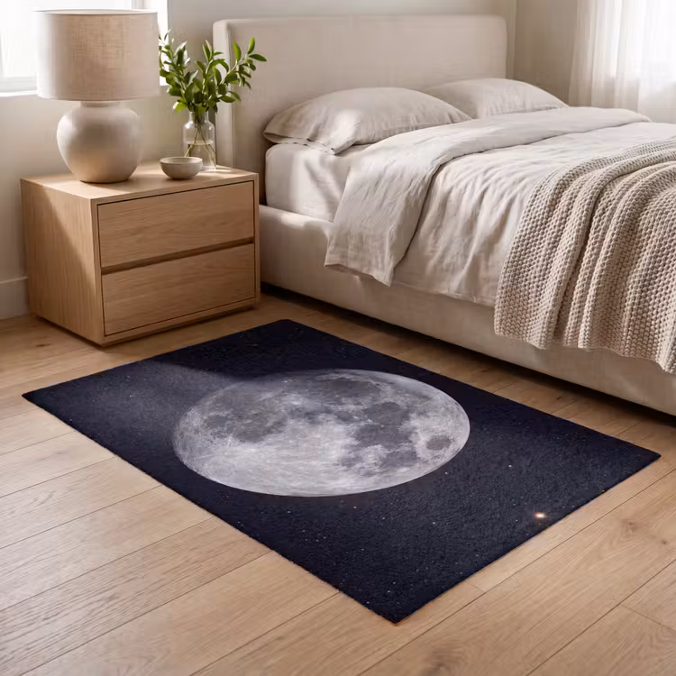 Vloerkleed - Maan - Sterren - Ruimte — 5