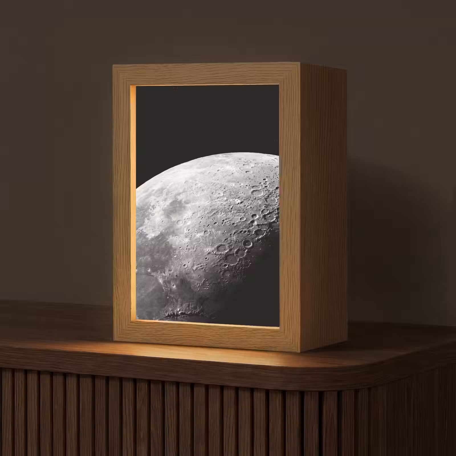 Tafellamp - Maan - Kraters - Ruimte — 1