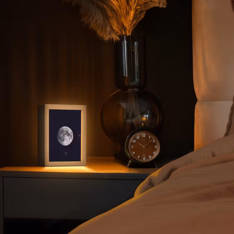 Tafellamp - Maan - Sterren - Ruimte — 2