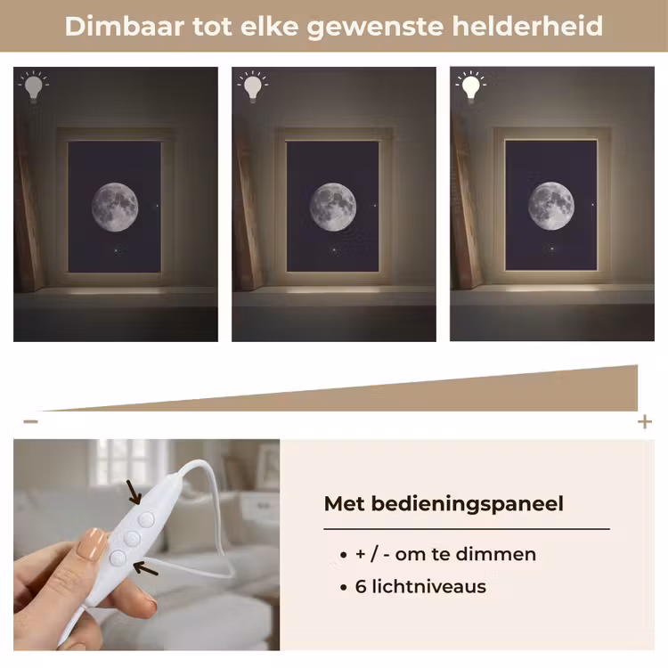 Tafellamp - Maan - Sterren - Ruimte — 8