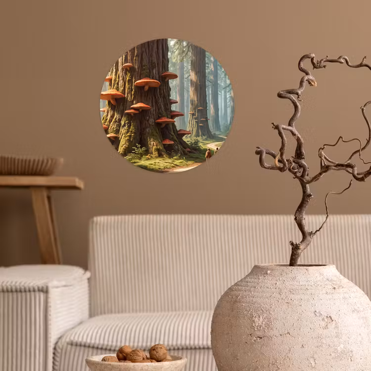 Behangcirkel - Bos - Bomen - Natuur — 2