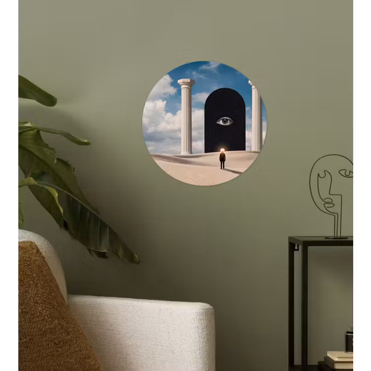 Behangcirkel - Droom - Woestijn - Oog — 3