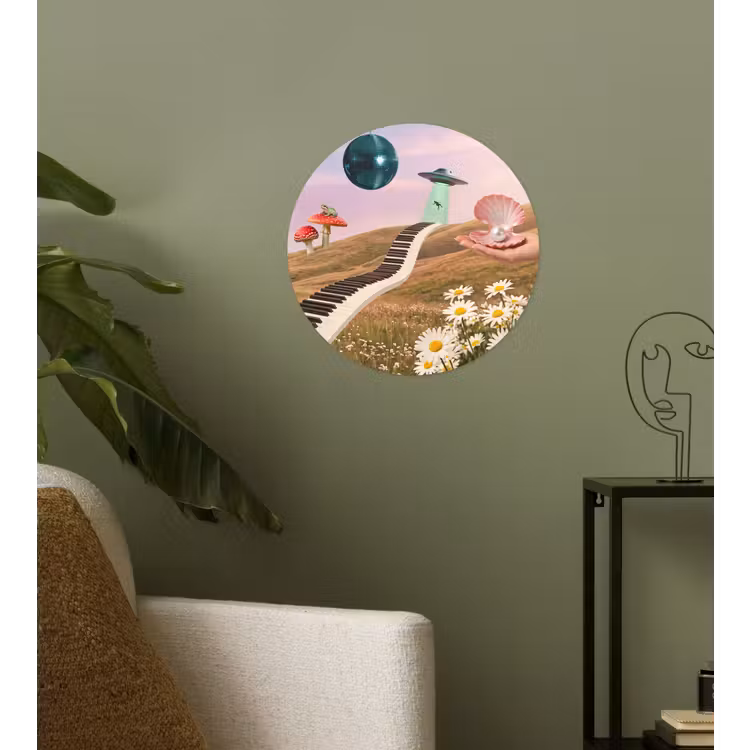 Behangcirkel - Vis - Natuur - Abstract — 3