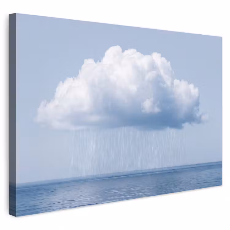 Buiten canvas - Wolk - Regen - Natuur — 1