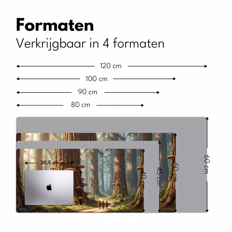 Bureau onderlegger - Bos - Bomen - Natuur — 8