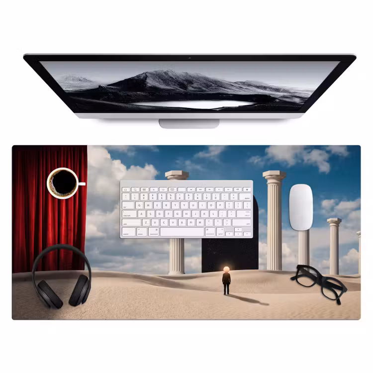 Bureau onderlegger - Droom - Woestijn - Oog — 4