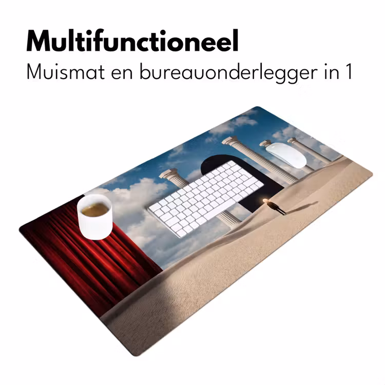 Bureau onderlegger - Droom - Woestijn - Oog — 7