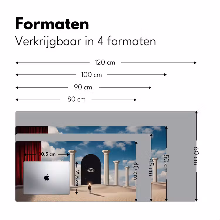 Bureau onderlegger - Droom - Woestijn - Oog — 8