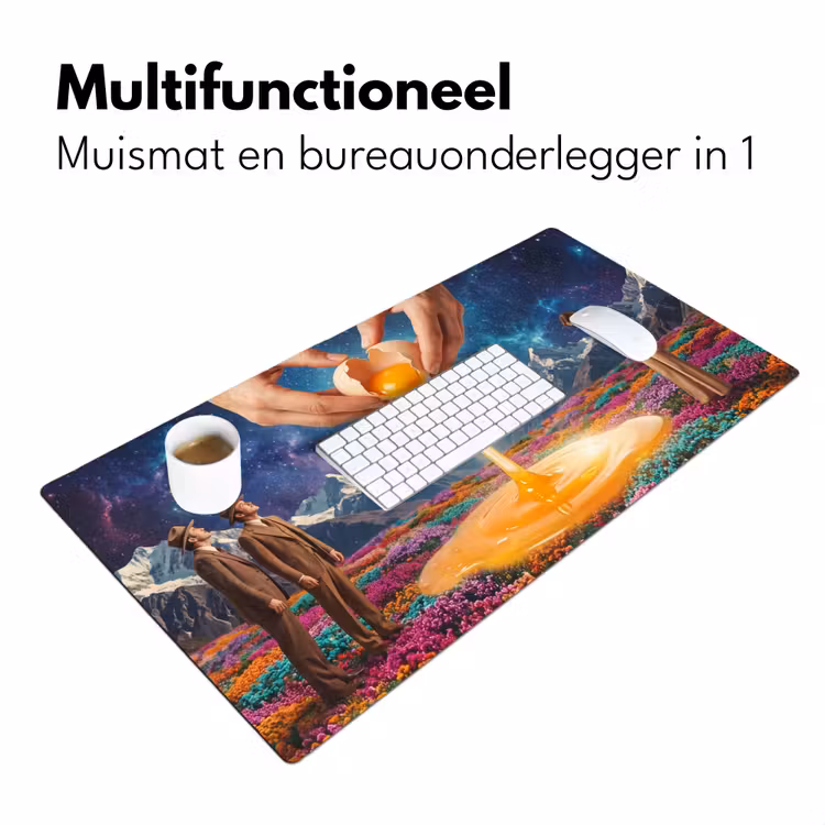 Bureau onderlegger - Handen - Ei - Surrealisme — 7