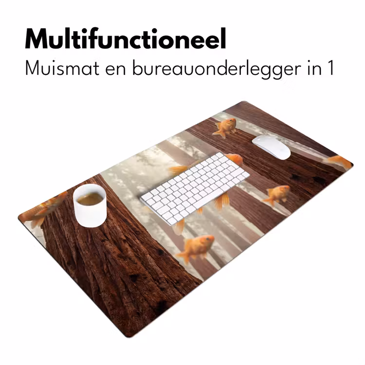 Bureau onderlegger - Vis - Bos - Fantasie — 7