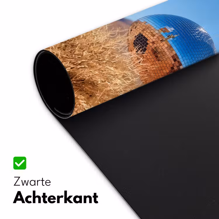 Bureau onderlegger - Woestijn - Spiegelbal - Kunst — 5