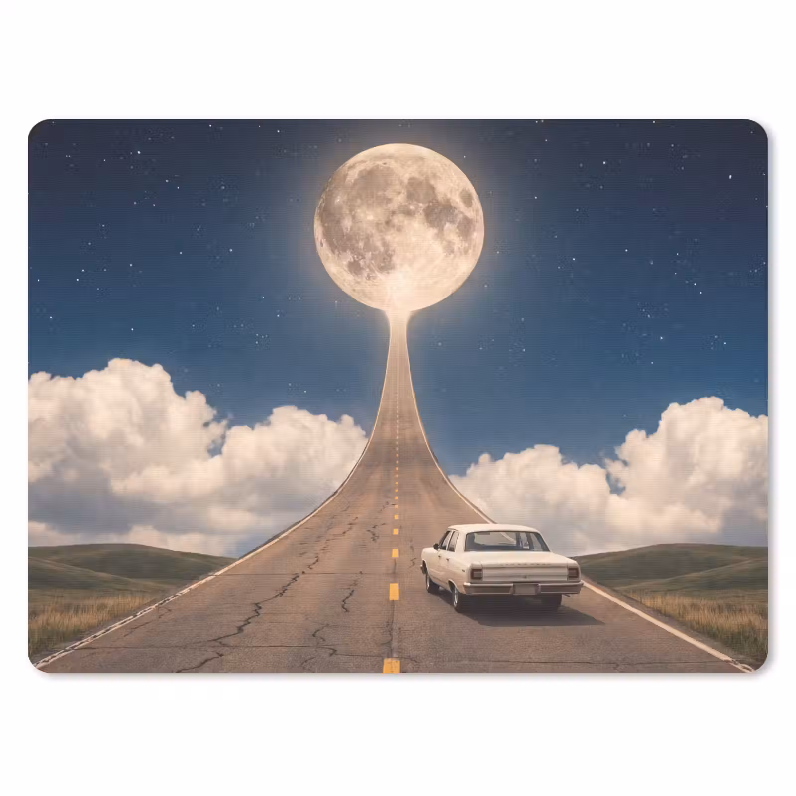 Muismat - Weg - Maan - Nacht — 1