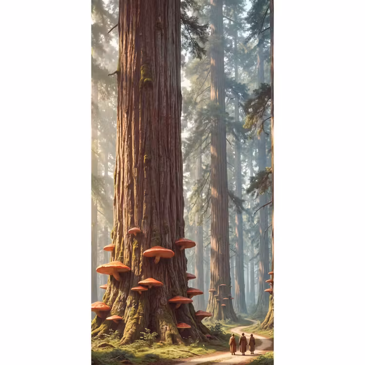 Behang - Bos - Bomen - Natuur — 2