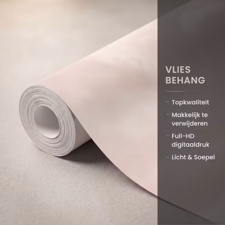 Behang - Dinosaurus - Roze - Landschap — 3