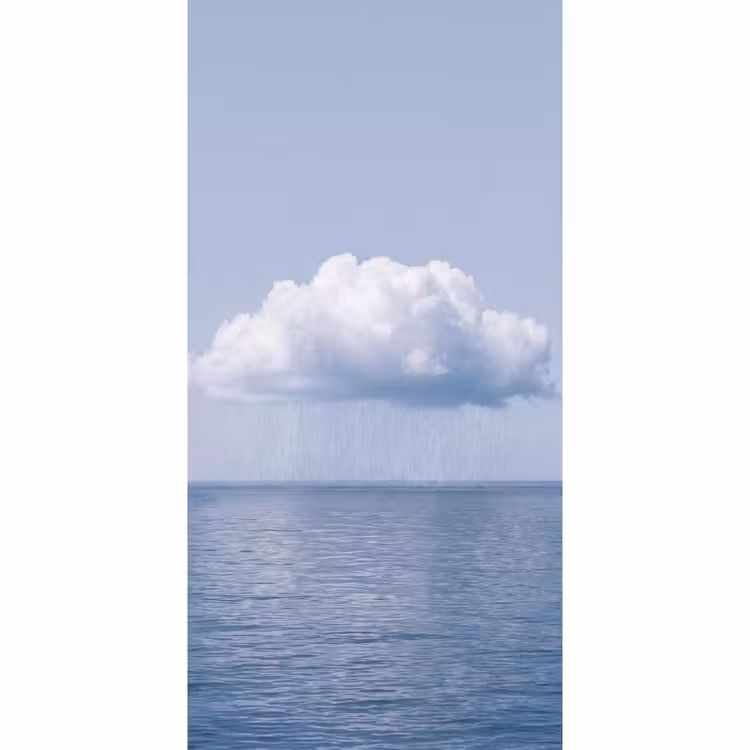 Behang - Wolk - Regen - Natuur — 2