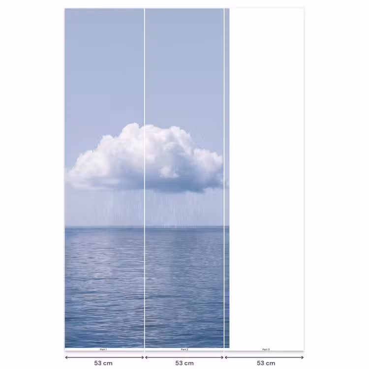 Behang - Wolk - Regen - Natuur — 6