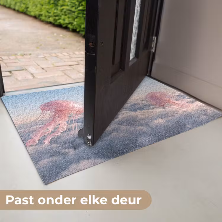 Deurmat - Roze dier - Wolken — 7