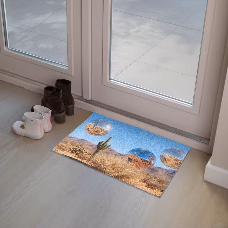 Deurmat - Woestijn - Spiegelbal - Kunst — 8