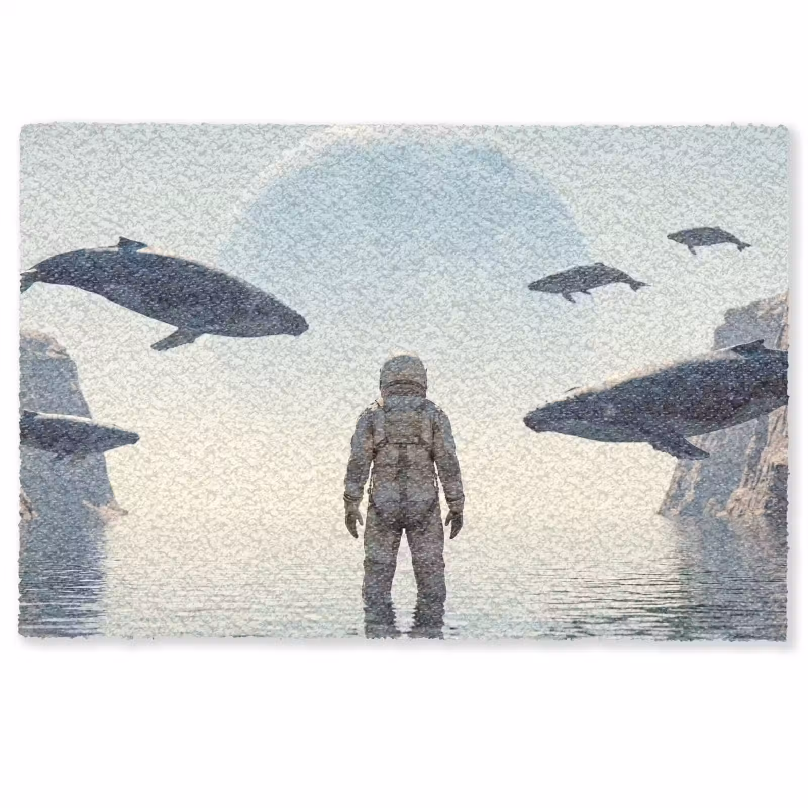 Deurmat - Ruimtevaarder - Walvis - Fantasie — 1