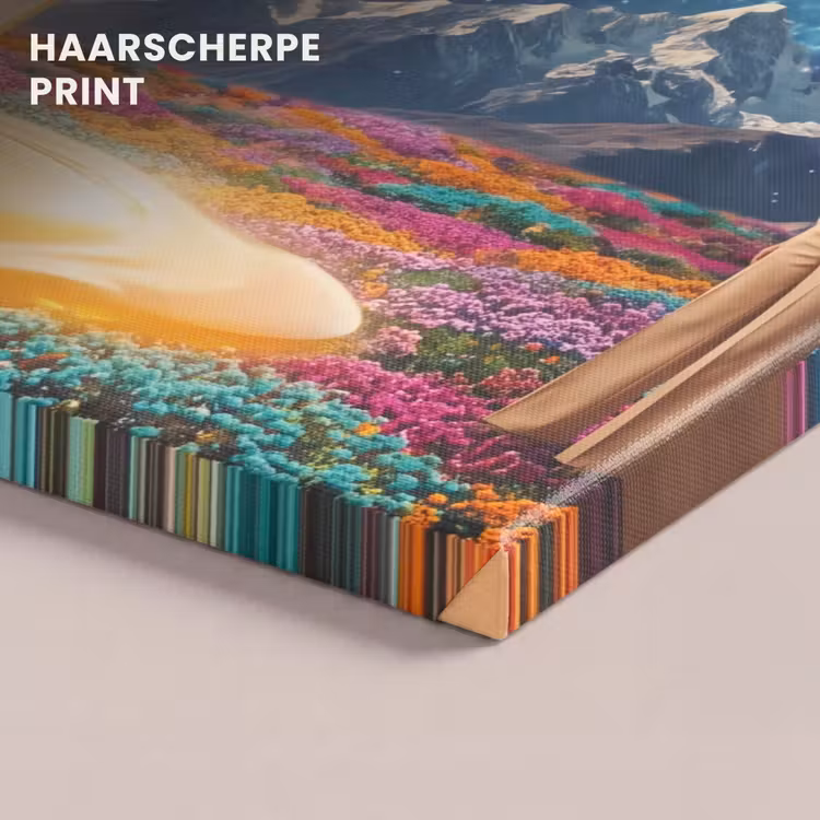 Canvas schilderij - Handen - Ei - Surrealisme — 4