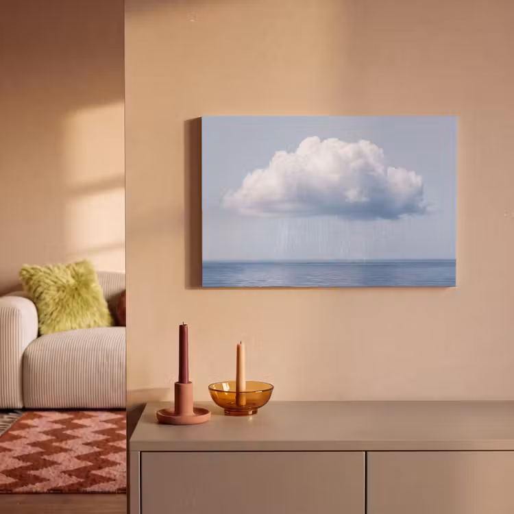 Canvas schilderij - Wolk - Regen - Natuur — 1
