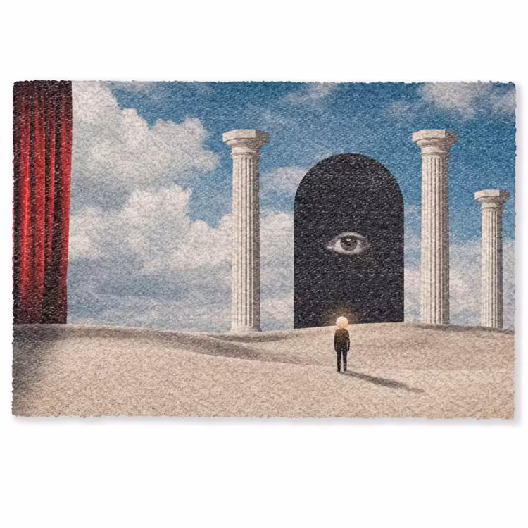 Deurmat - Droom - Woestijn - Oog — 1