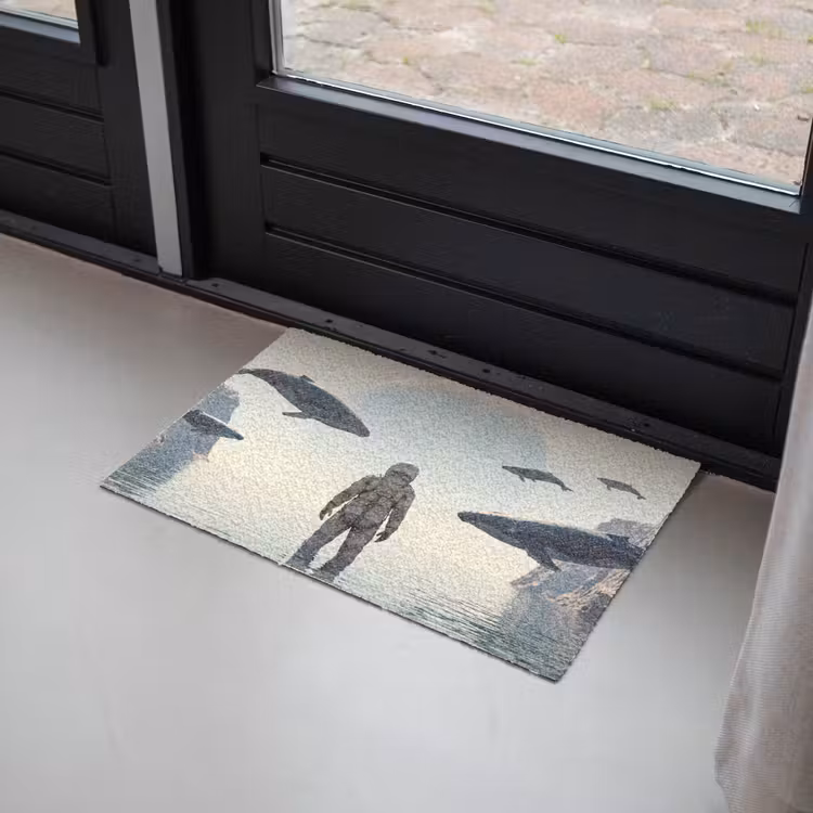 Deurmat - Ruimtevaarder - Walvis - Fantasie — 2