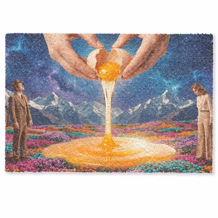Deurmat - Handen - Ei - Surrealisme — 1