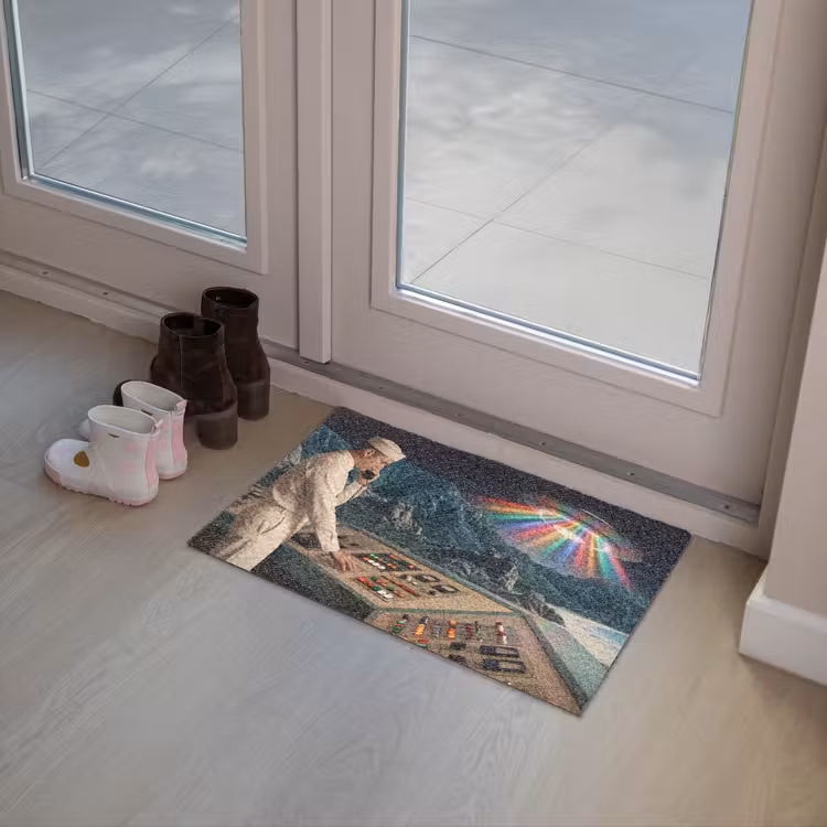 Deurmat - Man - Controlekamer - Strand — 8