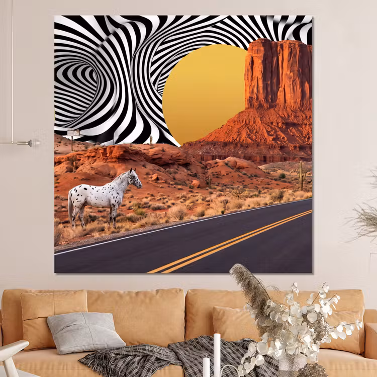 Forex - Paard - Woestijn - Natuur — 4