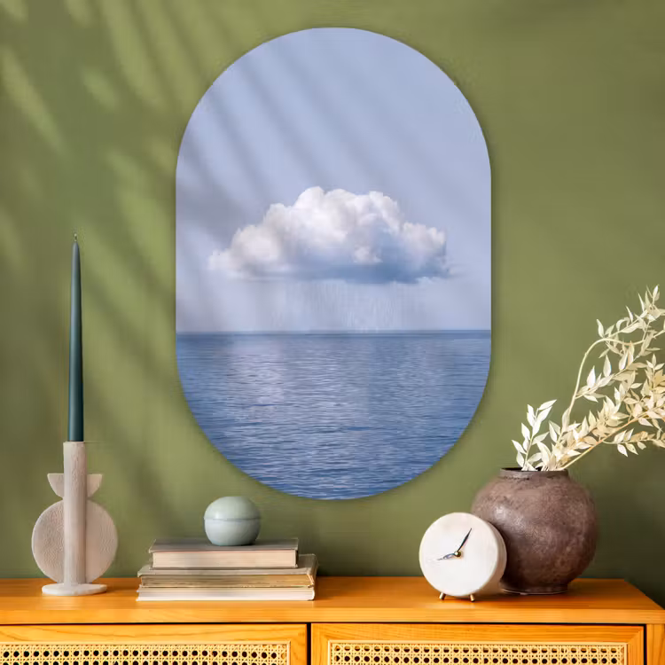 Muurovaal - Glas - Wolk - Regen - Natuur — 2