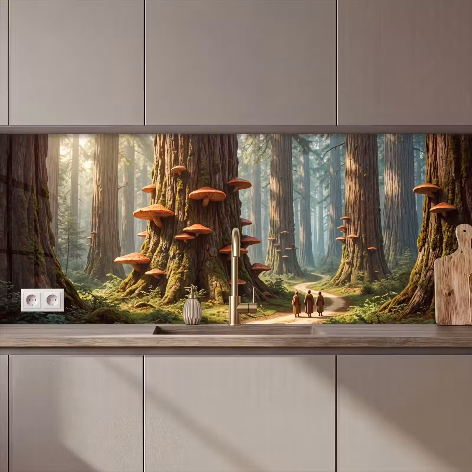 Keuken achterwand - Bos - Bomen - Natuur — 1