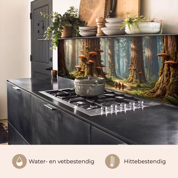 Keuken achterwand - Bos - Bomen - Natuur — 3