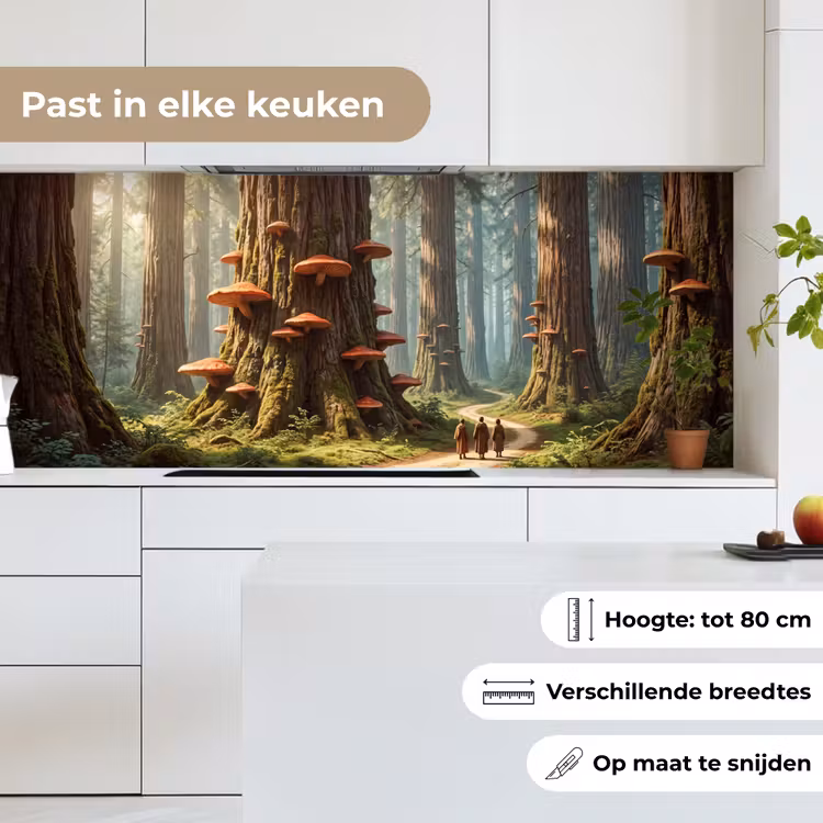 Keuken achterwand - Bos - Bomen - Natuur — 4
