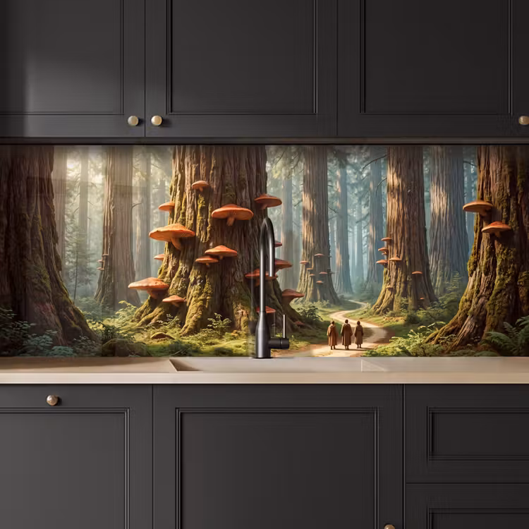 Keuken achterwand - Bos - Bomen - Natuur — 6