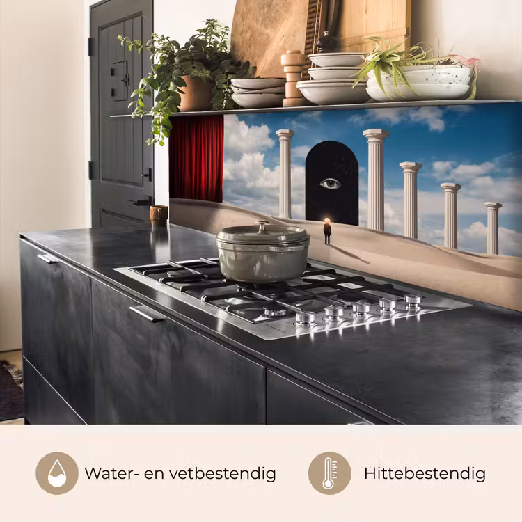 Keuken achterwand - Droom - Woestijn - Oog — 3