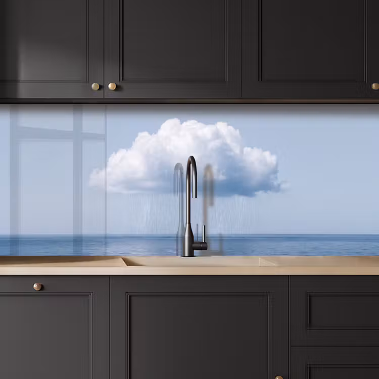Keuken achterwand - Wolk - Regen - Natuur — 6