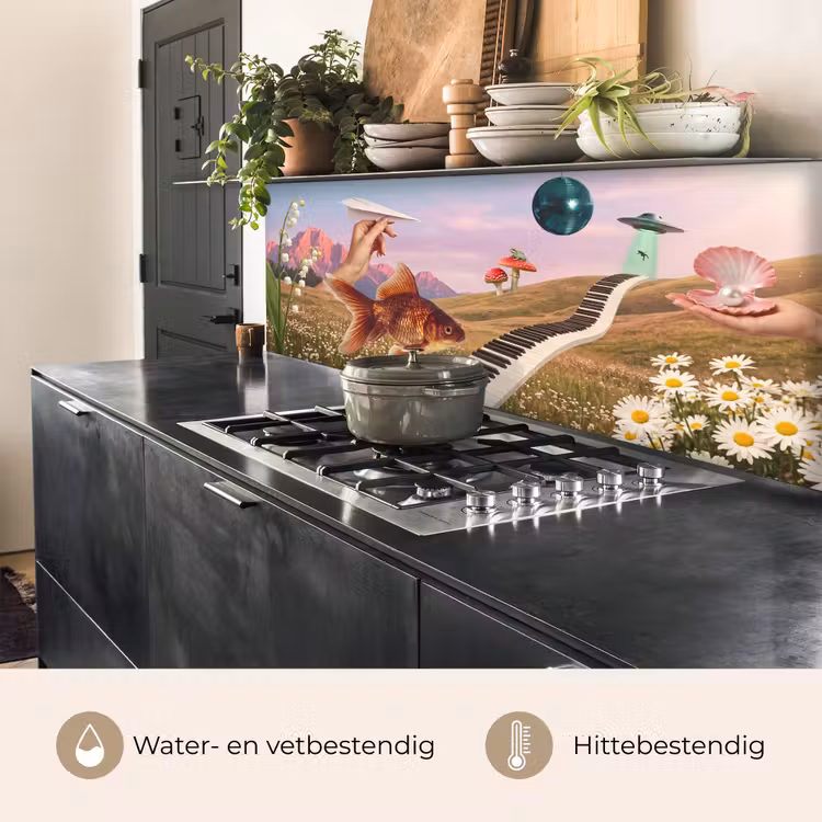 Keuken achterwand - Vis - Natuur - Abstract — 3