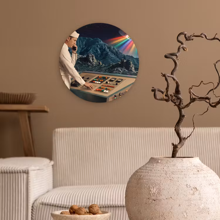 Muurcirkel - Man - Controlekamer - Strand — 2