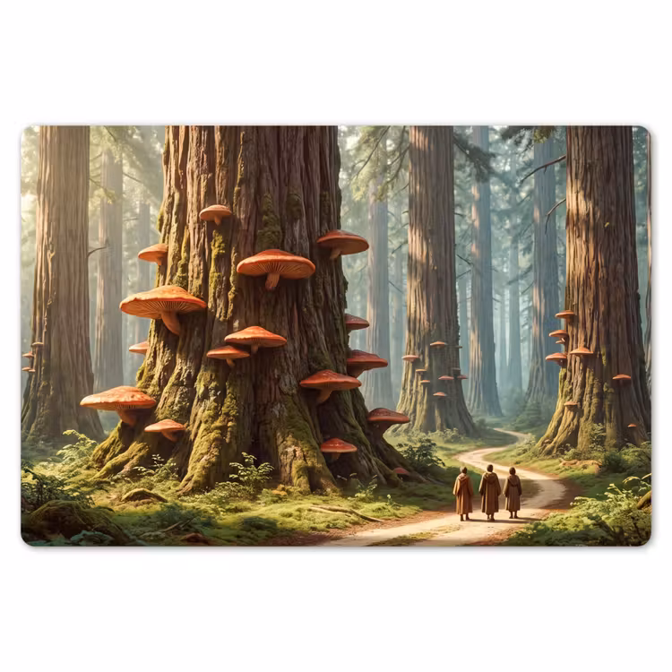 Placemat - 6 stuks - Bos - Bomen - Natuur — 7