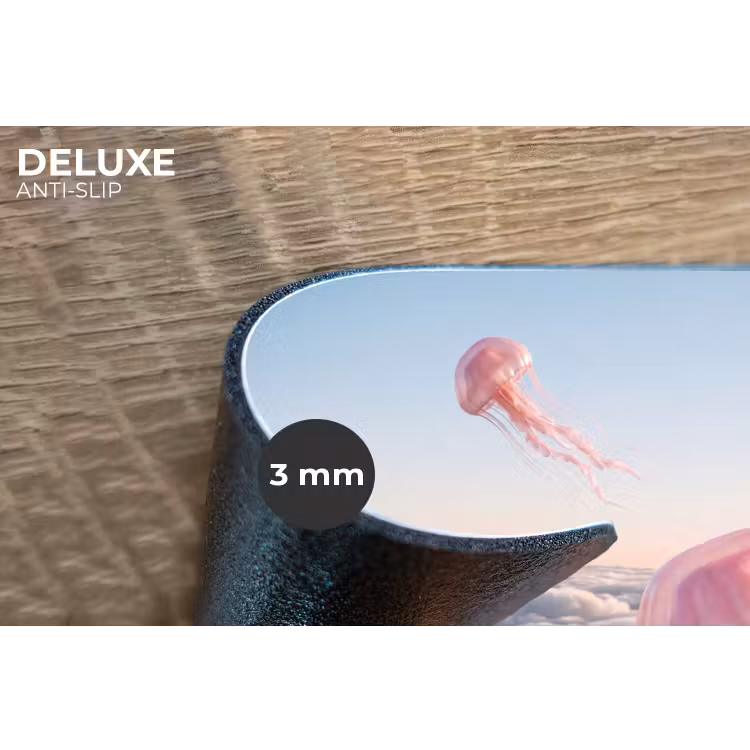 Placemat - 6 stuks - Roze dier - Wolken — 4