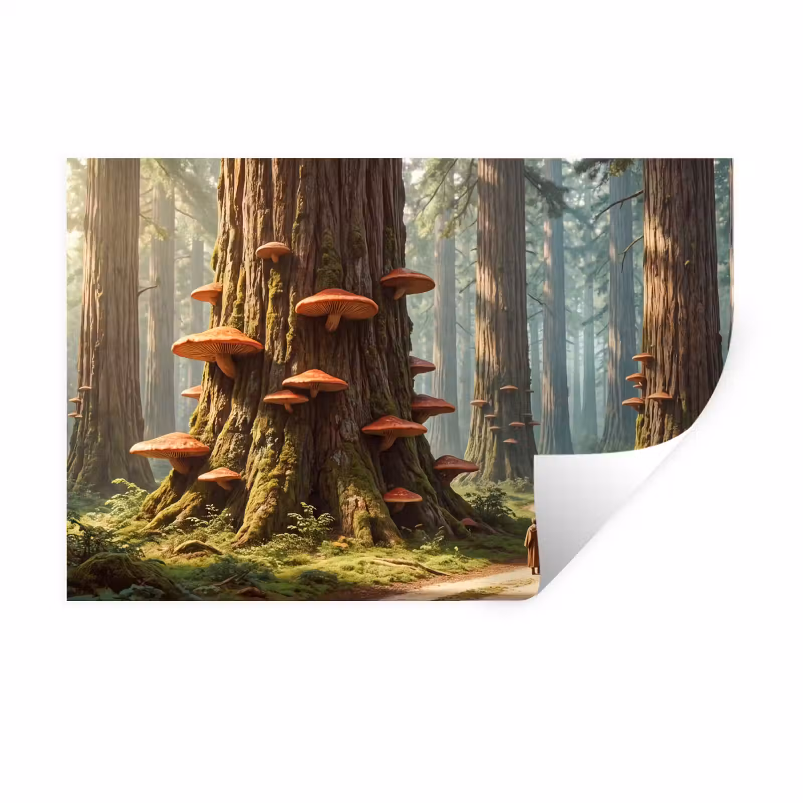 Muursticker - Bos - Bomen - Natuur — 1