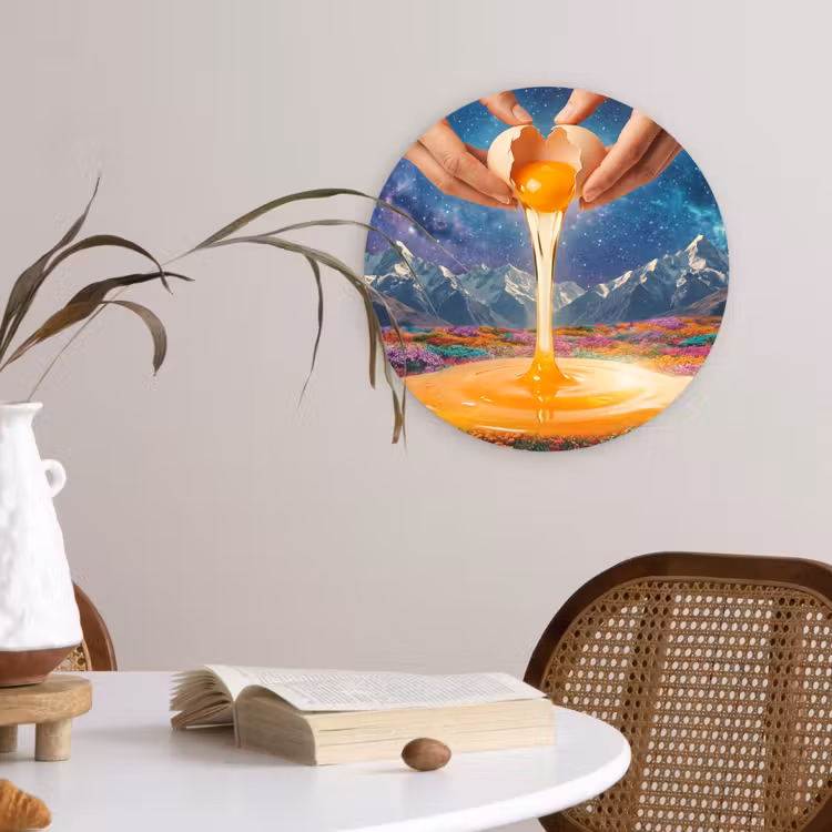 Muurcirkel - Handen - Ei - Surrealisme — 4
