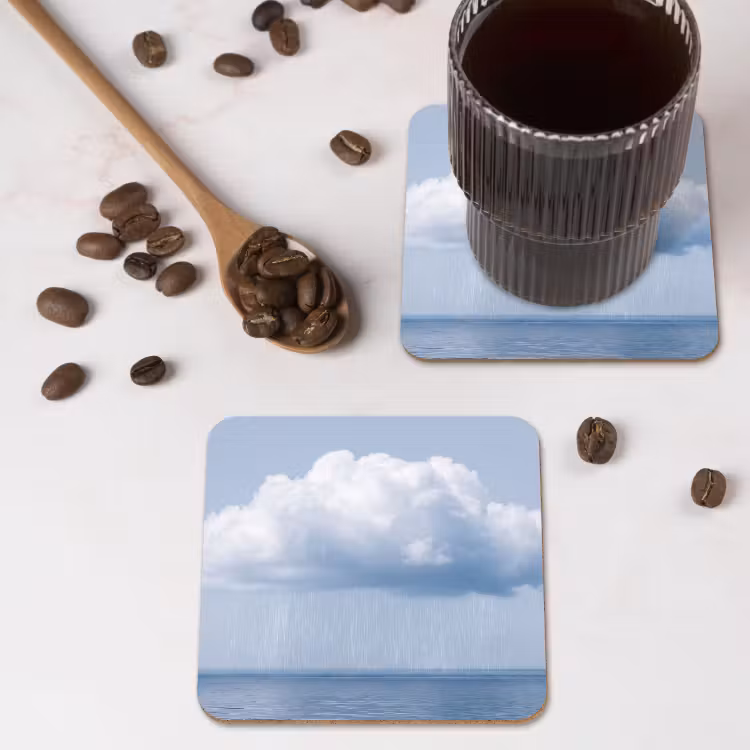 Onderzetter - Wolk - Regen - Natuur — 4
