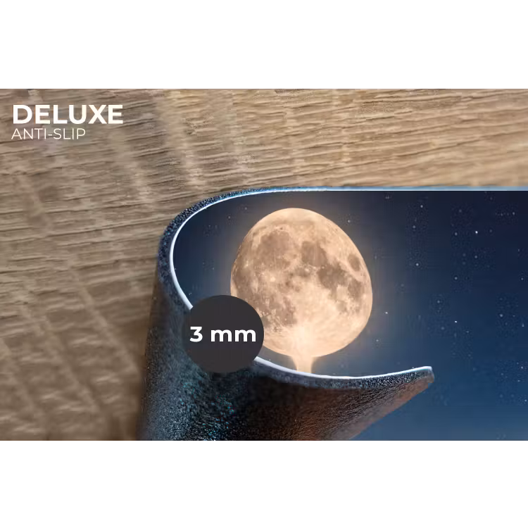 Placemat - 6 stuks - Weg - Maan - Nacht — 4