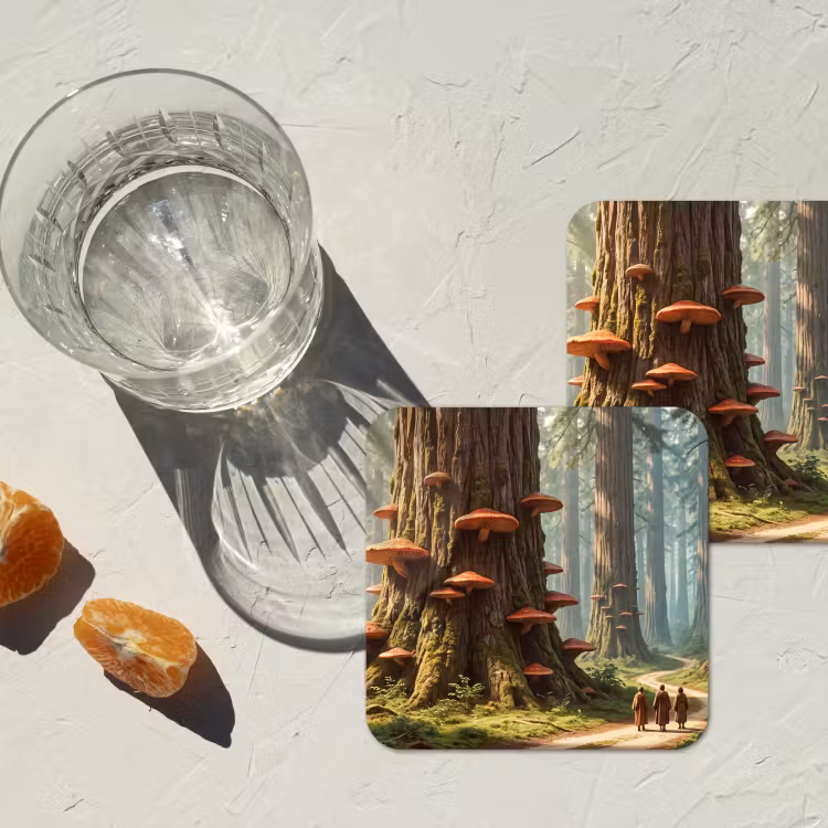 Onderzetter - Bos - Bomen - Natuur — 2