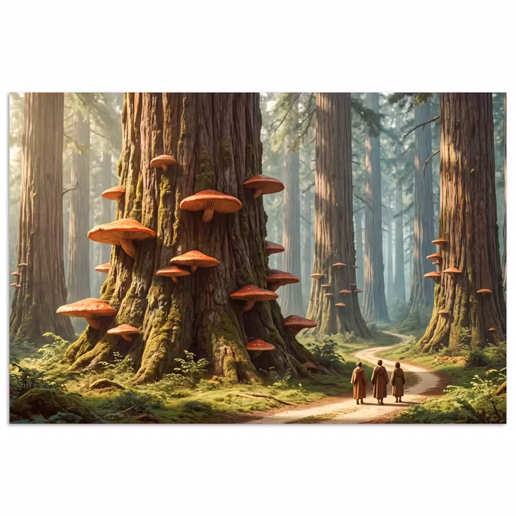 Poster - Bos - Bomen - Natuur — 1