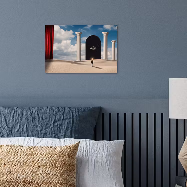 Poster - Droom - Woestijn - Oog — 3